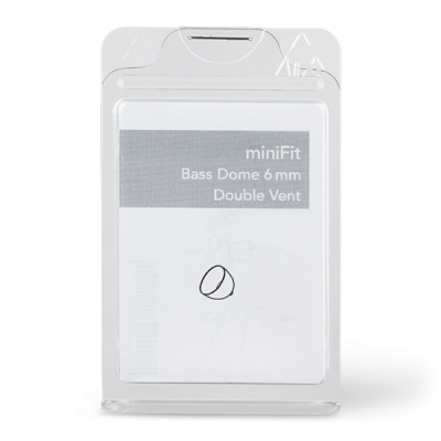 133875 - Oticon MiniFit Bass 6 mm Dome Double Vent