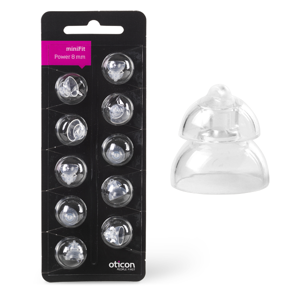 Oticon MiniFit Power dome 8mm