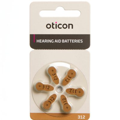 Oticon 312 Battery